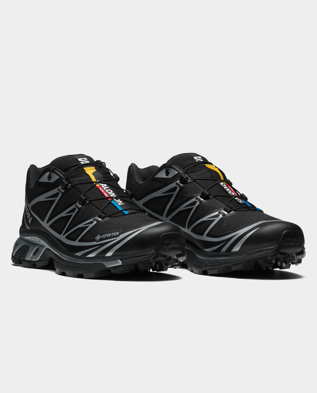 Salomon - XT-6 Gore Tex Shoe - Black/Black/Silver Shoes Salomon
