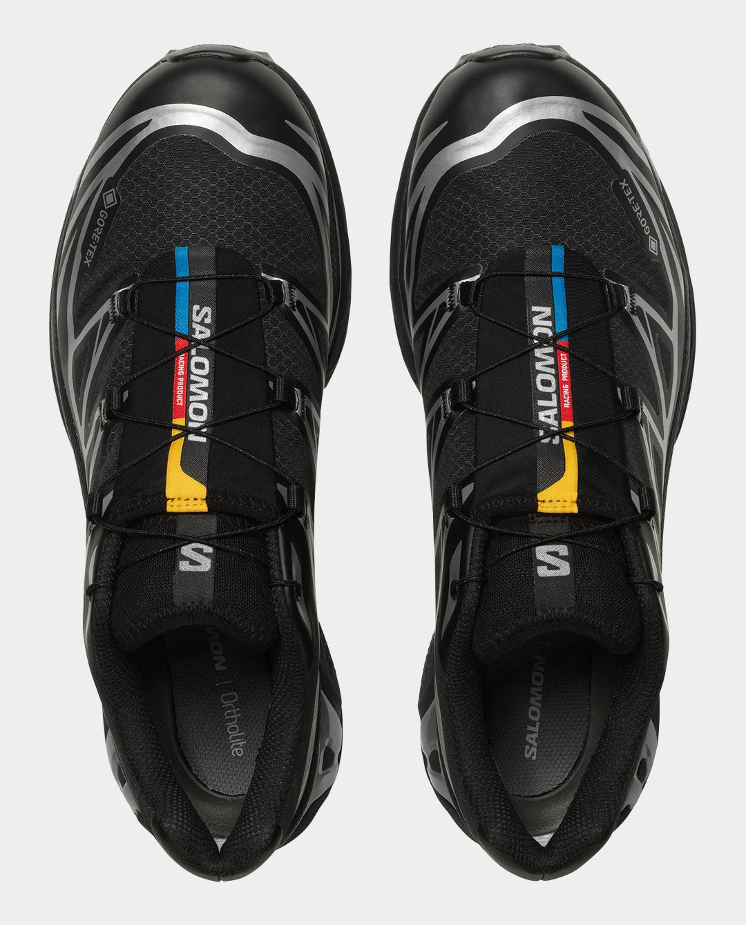 Salomon - XT-6 Gore Tex Shoe - Black/Black/Silver Shoes Salomon
