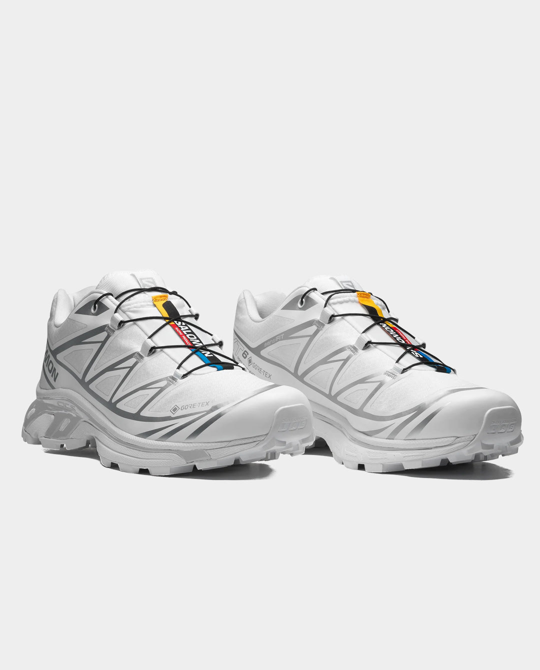 Salomon - XT-6 Gore Tex Shoe - White/White/Silver Shoes Salomon