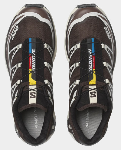 Salomon - XT-6 Shoe - Black Coffee/French Roast/Vanilla Ice Shoes Salomon