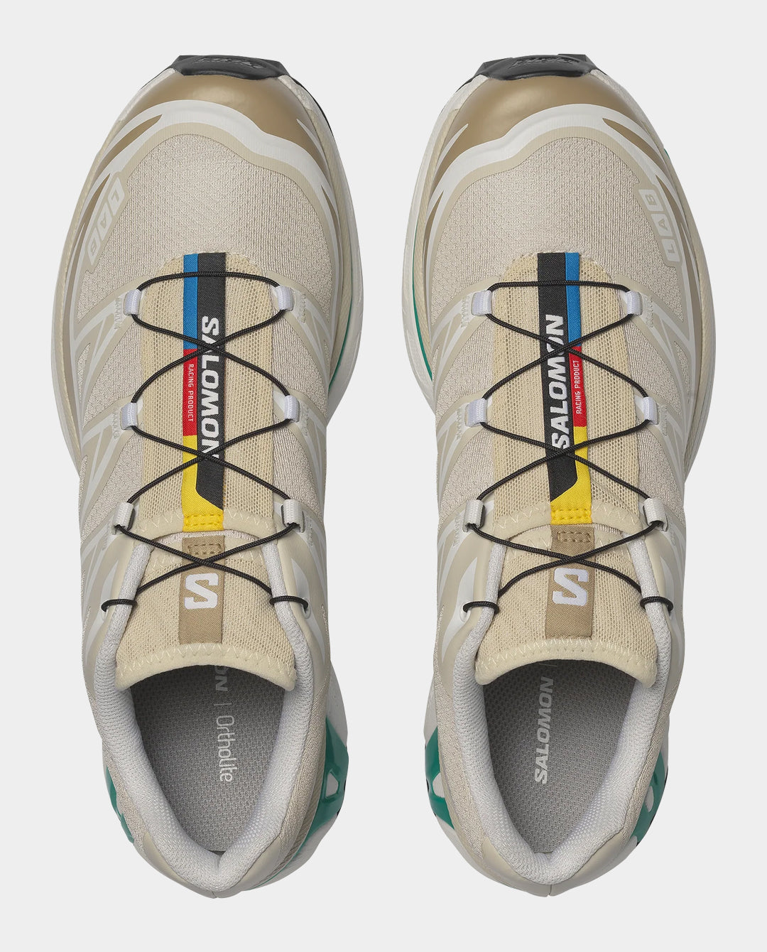 Salomon - XT-6 Shoe - Rainy Day/Chinchilla/Dynasty Green Shoes Salomon