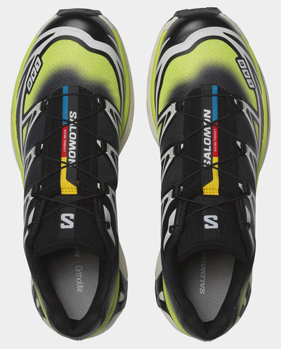 Salomon - XT-6 Skyline Shoe - Black/Maritime Blue/Sharp Green