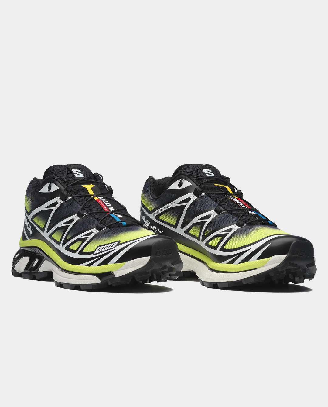 Salomon - XT-6 Skyline Shoe - Black/Maritime Blue/Sharp Green