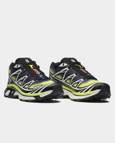 Salomon - XT-6 Skyline Shoe - Black/Maritime Blue/Sharp Green