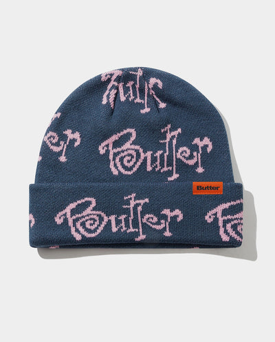 Butter Goods - Sidewalk Beanie - Purple Beanie Butter Goods