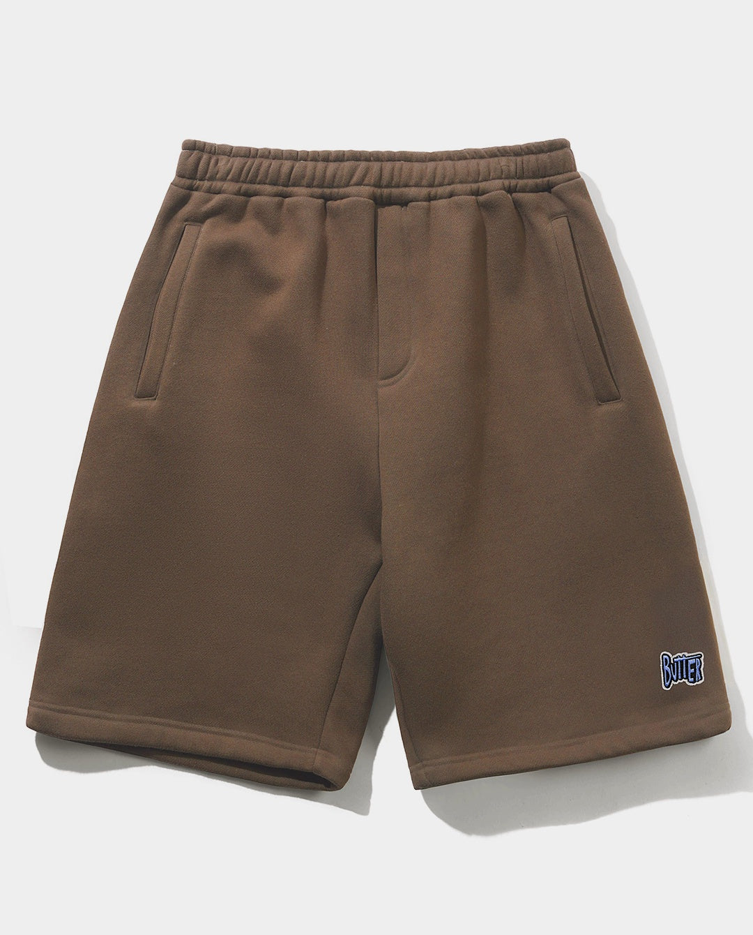 Butter Goods - Sketch Fleece Shorts - Brown Shorts Butter Goods