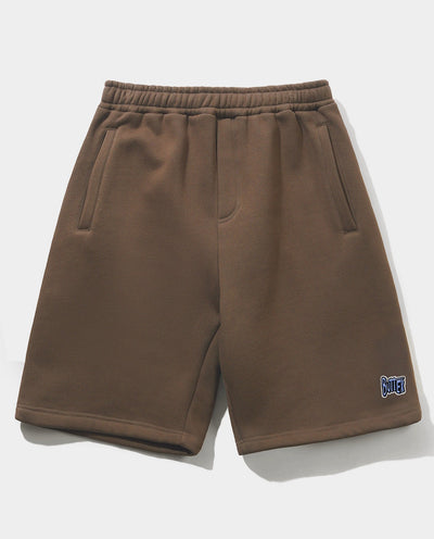 Butter Goods - Sketch Fleece Shorts - Brown Shorts Butter Goods