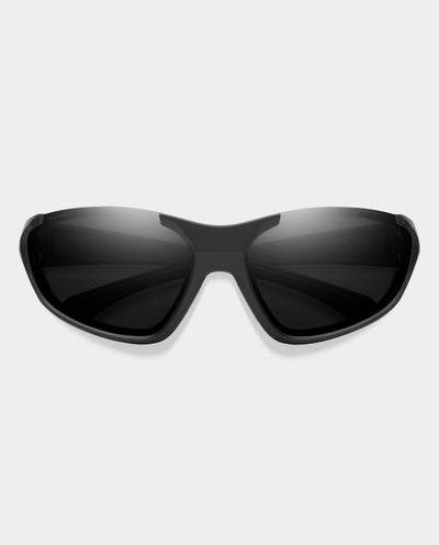 Smith - Sliders Sunglasses - Matte Black with Chromapop Black Lens Sunglasses Smith