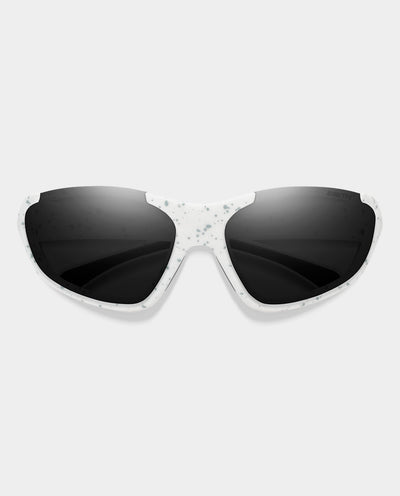 Smith - Sliders Sunglasses - Snowburst with Chromapop Black Lens Sunglasses Smith