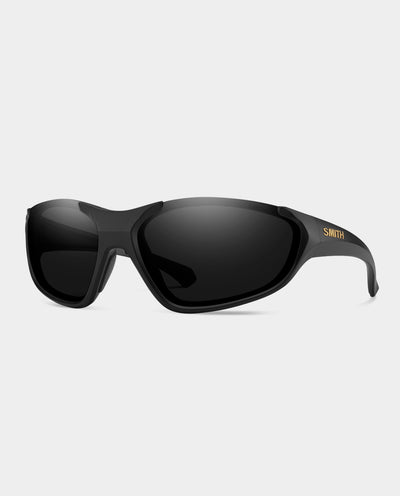 Smith - Sliders Sunglasses - Matte Black with Chromapop Black Lens Sunglasses Smith