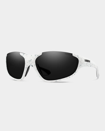 Smith - Sliders Sunglasses - Snowburst with Chromapop Black Lens Sunglasses Smith