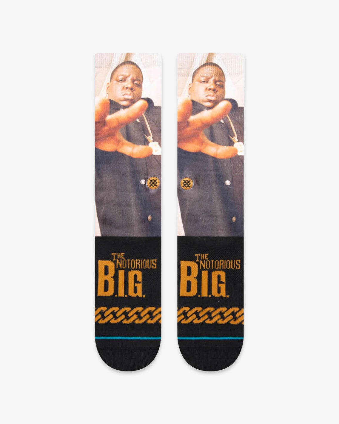 Stance - Notorious B.I.G The King Of NY - Black