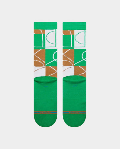 Stance - Boston Celtics NBA Zone Crew Sock - Green Socks Stance   