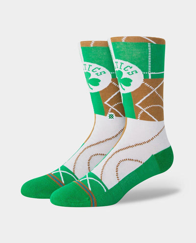 Stance - Boston Celtics NBA Zone Crew Sock - Green Socks Stance   