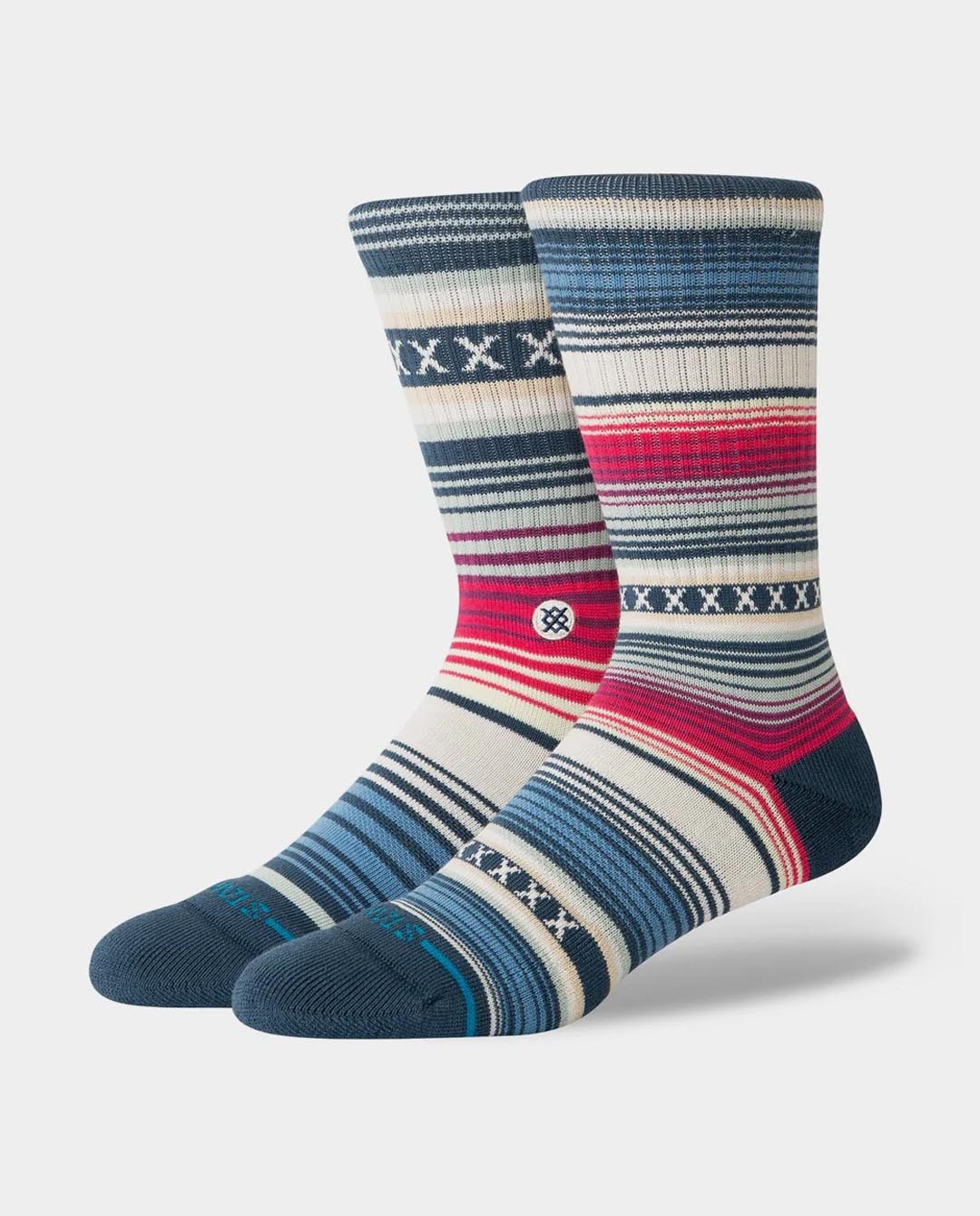 Stance - Curren Crew Sock - Navy Socks Stance   