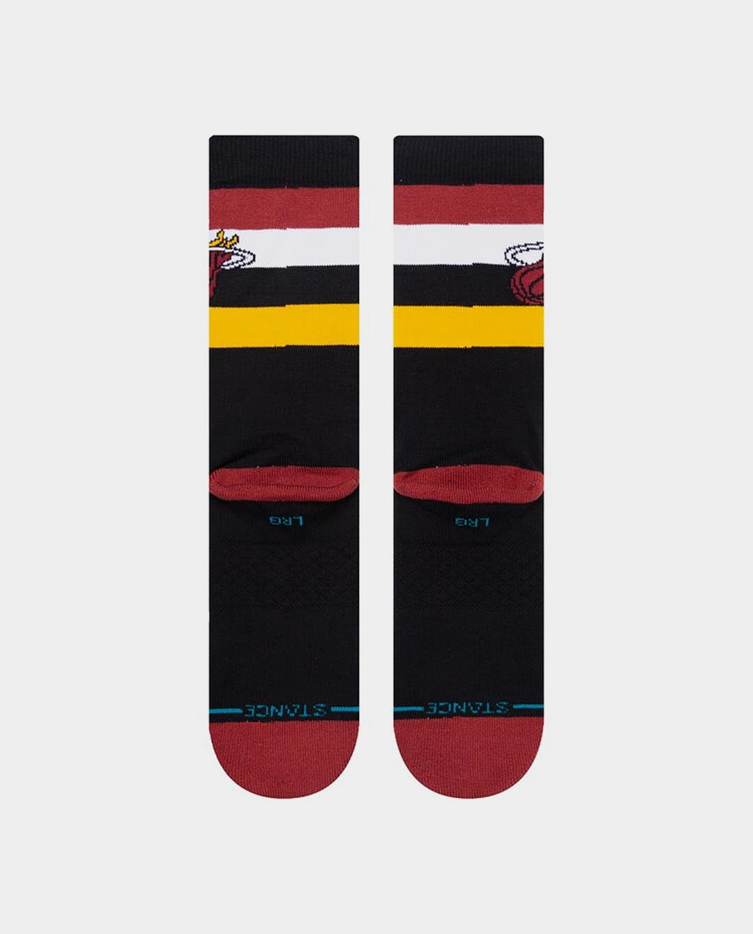 Stance - Heat NBA Crew Sock - Black Socks Stance   