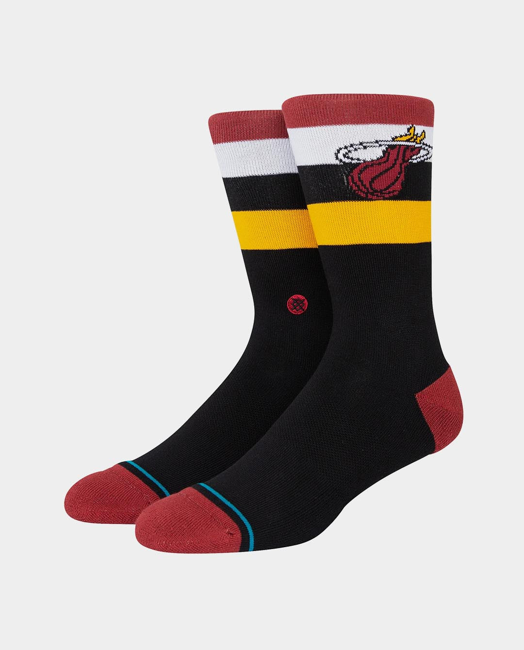Stance - Heat NBA Crew Sock - Black Socks Stance   