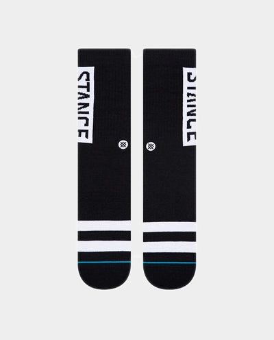 Stance - OG Crew Sock - Black Socks Stance   