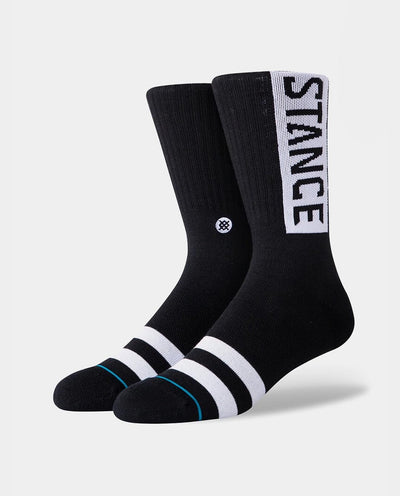 Stance - OG Crew Sock - Black Socks Stance   