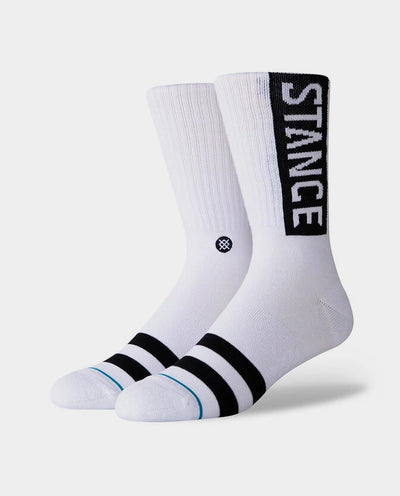 Stance - OG Crew Sock - White Socks Stance   