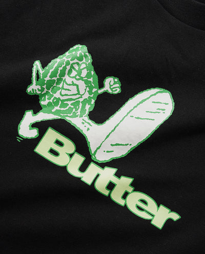 Butter Goods - Steppin’ Logo T-Shirt - Black T-Shirts Butter Goods