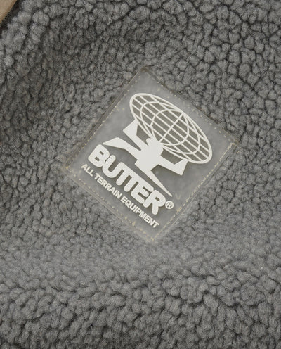 Butter Goods - Terrain Highpile Jacket - Grey Jackets Butter Goods