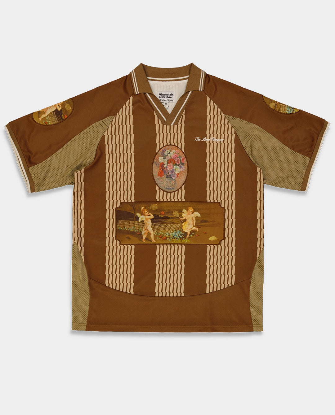 The Loose Company - Angel Soccer Jersey - Brown T-Shirts The Loose Company
