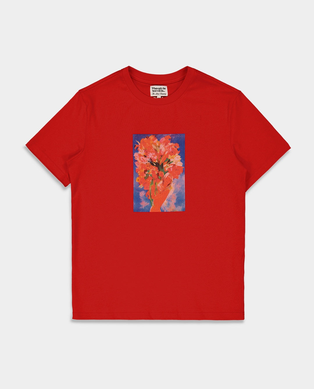 The Loose Company - Flower T-Shirt - Red T-Shirts The Loose Company