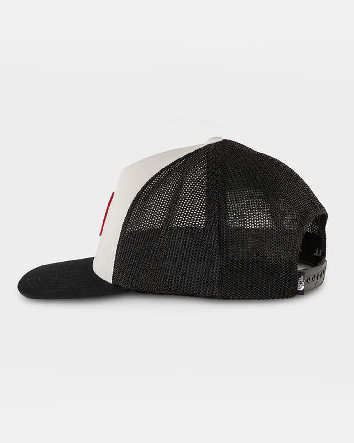 The North Face - Keep It Patched Trucker Hat - Blk / Horizon Red / Wht