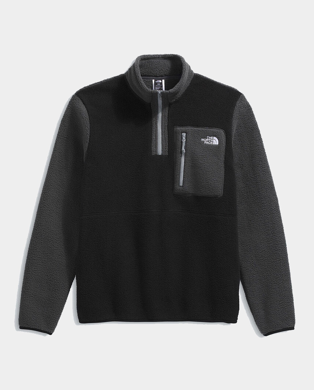 The North Face - Men’s Yumiori Quarter Zip Fleece - TNF Black/Asphalt fleece The North Face