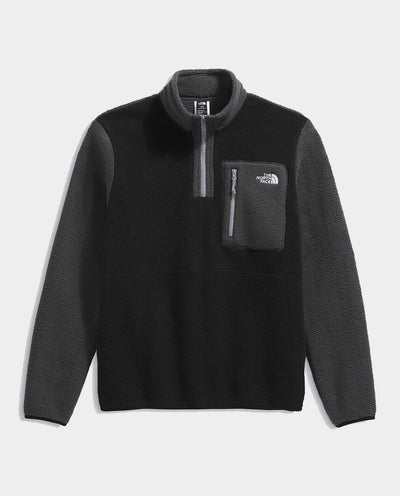 The North Face - Men’s Yumiori Quarter Zip Fleece - TNF Black/Asphalt fleece The North Face