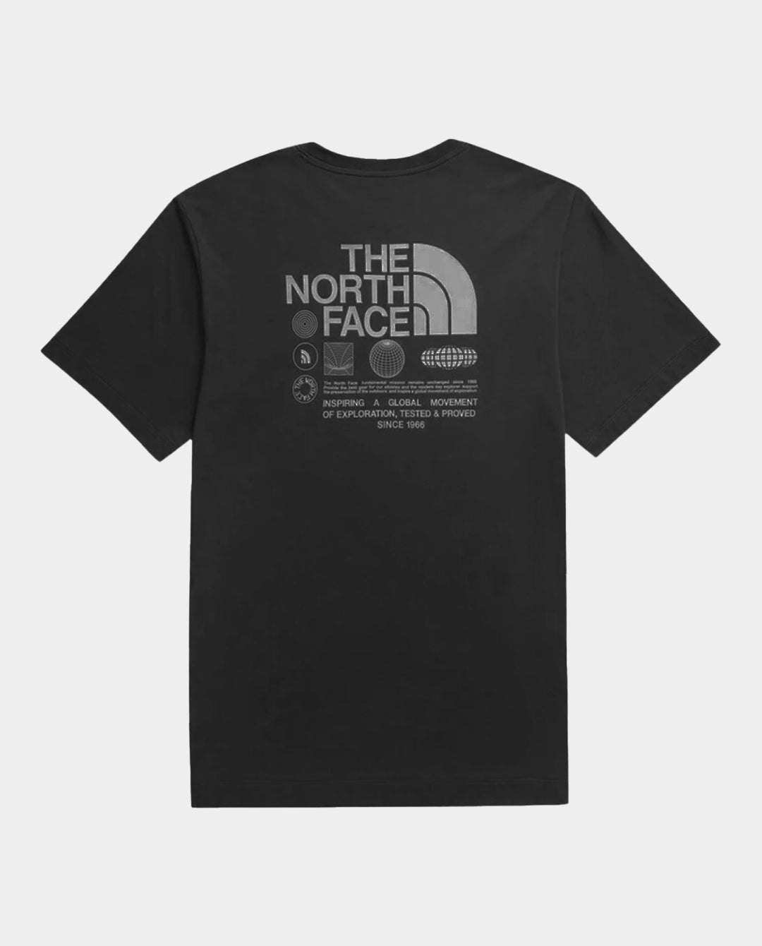 The North Face - Relax Brand Globe T-Shirt - TNF Black T-Shirts The North Face