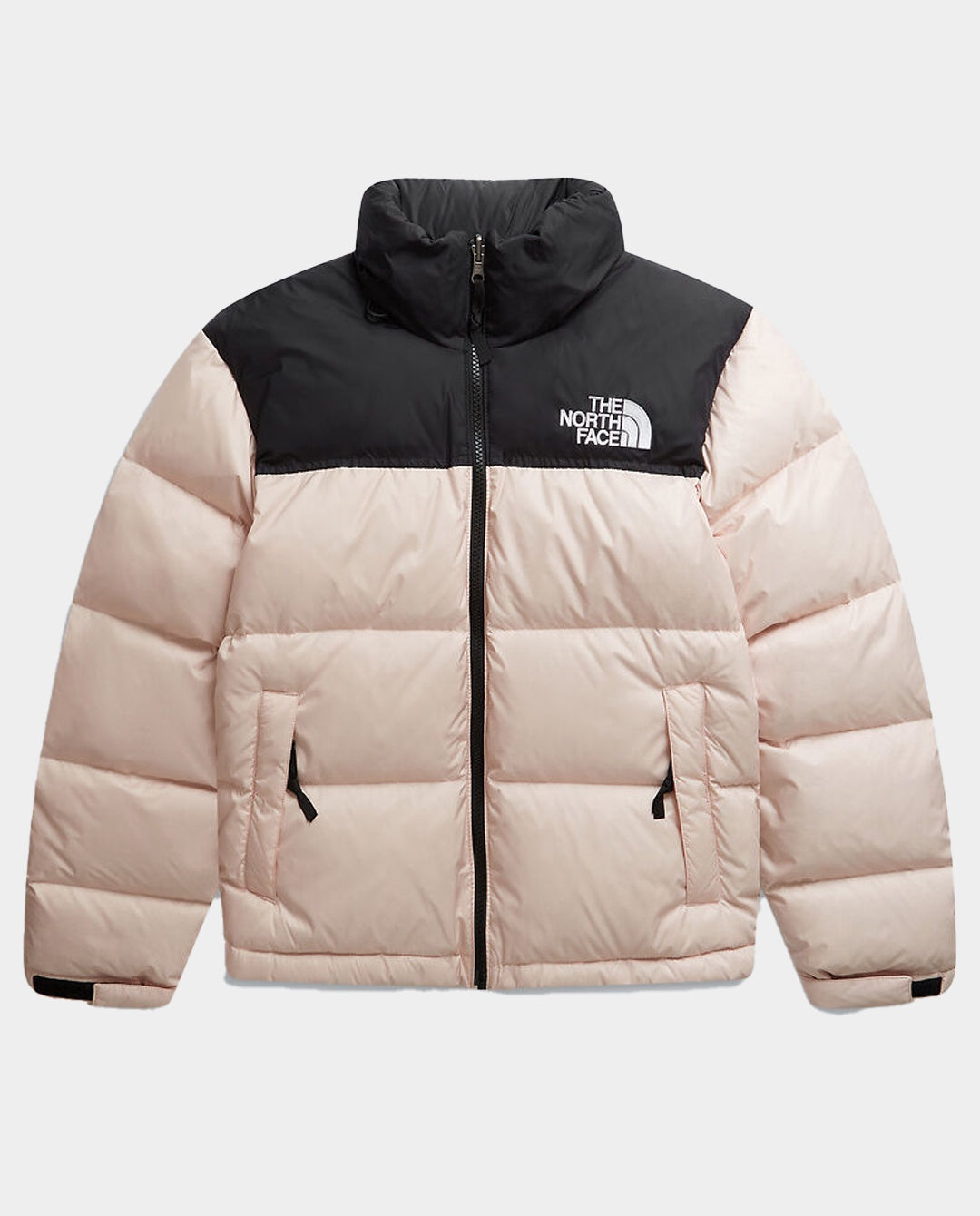 North Face Retro Nuptse Jacket Pink Moss FallenFront