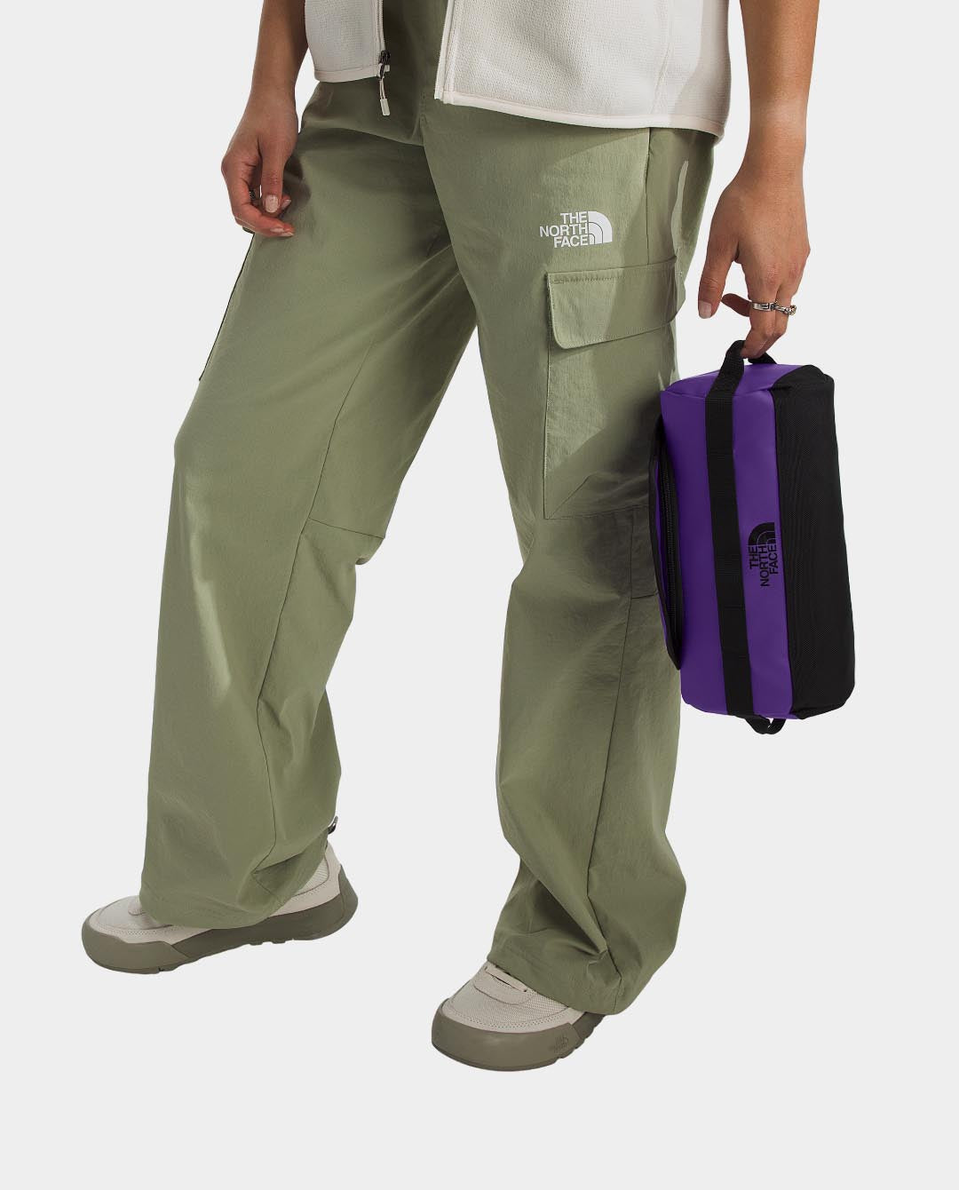 The North Face - Base Camp Travel Canister Small - Purple Bags The North Face   