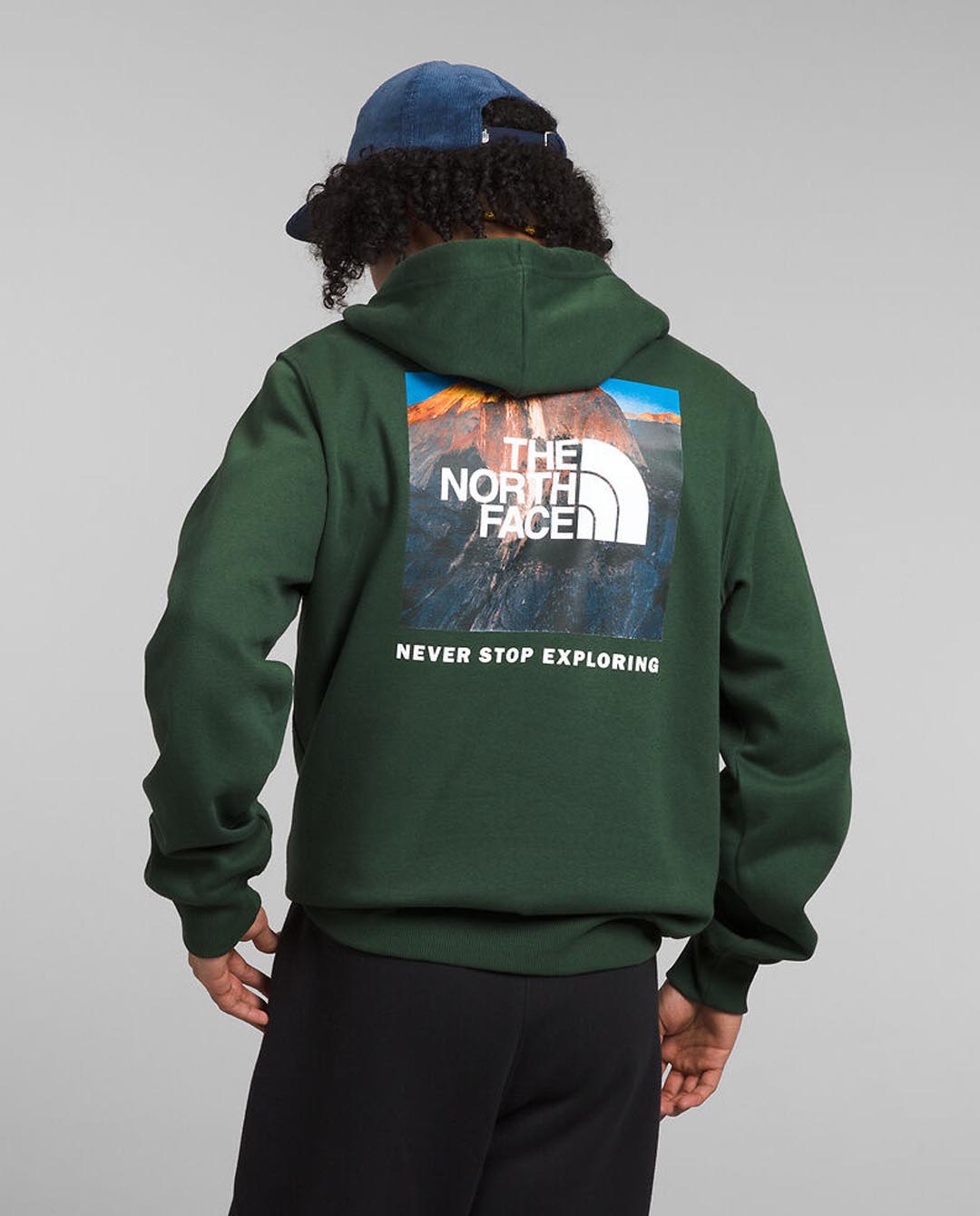 The North Face - Box NSE Pullover Hood - Pine Needle Hoodies The North Face   