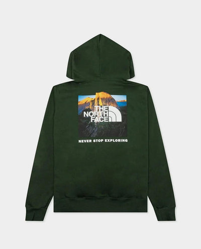 The North Face - Box NSE Pullover Hood - Pine Needle Hoodies The North Face   