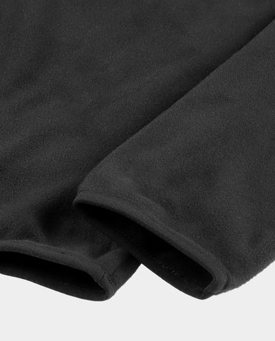 The North Face - Men’s 100 Glacier 1/4 Zip - Black fleece The North Face