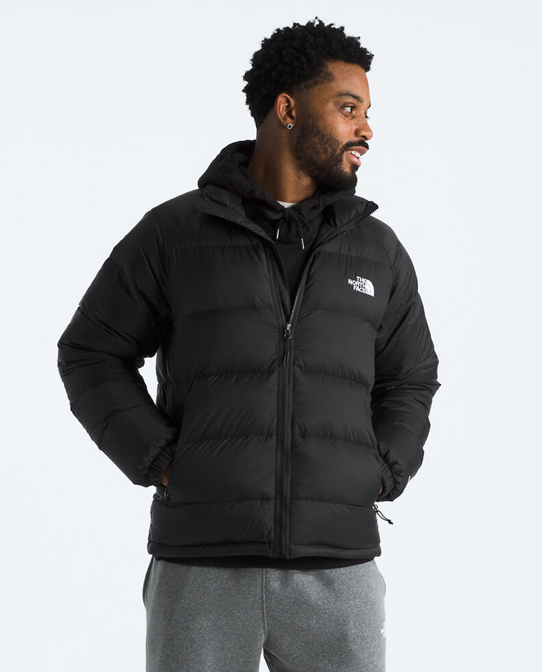 Mens Jackets North Face Puffer Jacket Sale Aconcagua Hooded Puffer