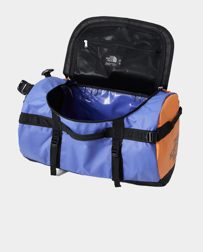 The North Face - Small Base Camp Duffel - Indigo Plum, Foam Papaya Bags The North Face
