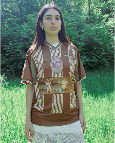 The Loose Company - Angel Soccer Jersey - Brown T-Shirts The Loose Company
