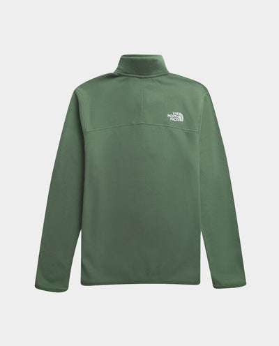 The North Face - 100 Glacier Quarter Zip - Duck Green fleece The North Face