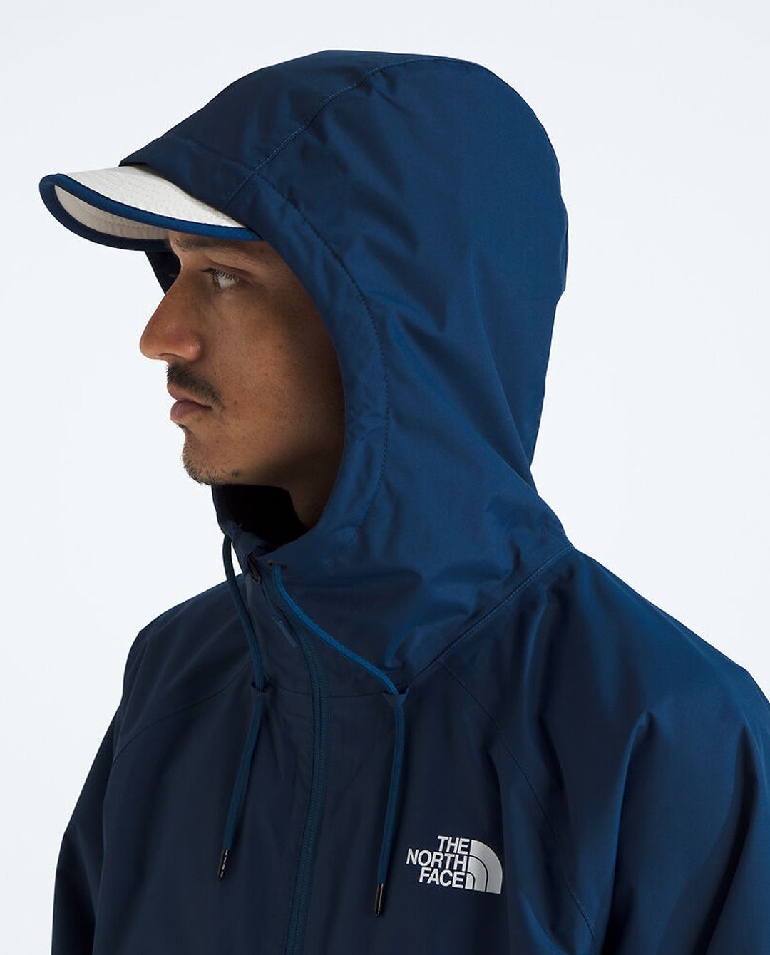 The North Face - Antora Rain Hood - Estate Blue/Hero Blue Jackets The North Face