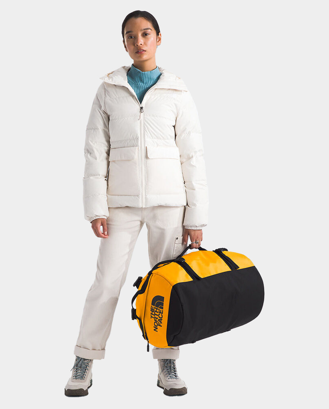 The North Face - Base Camp Duffel Small - Summit Gold Bags The North Face