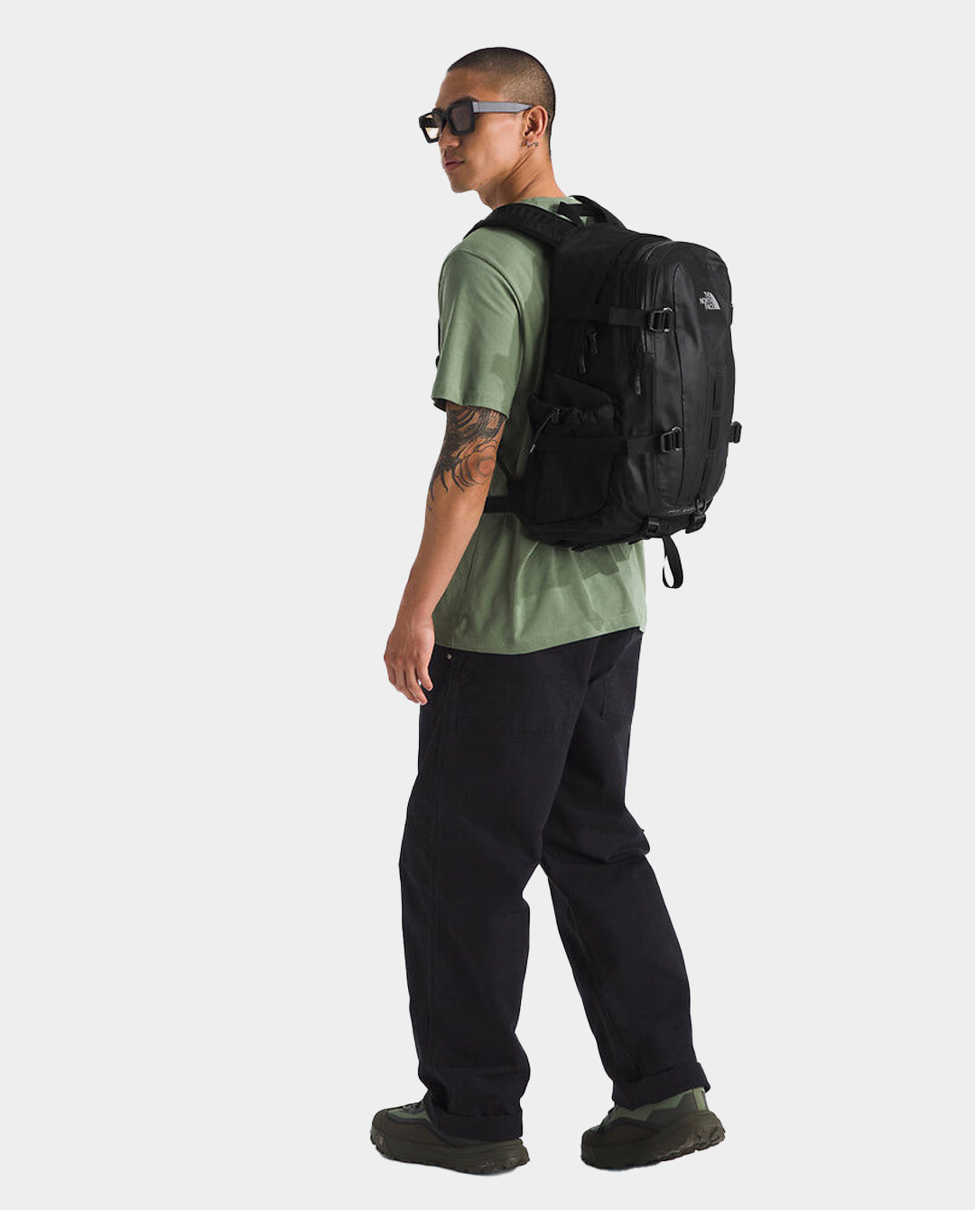 The North Face - Hot Shot Base Camp Backpack - TNF Black Bags The North Face