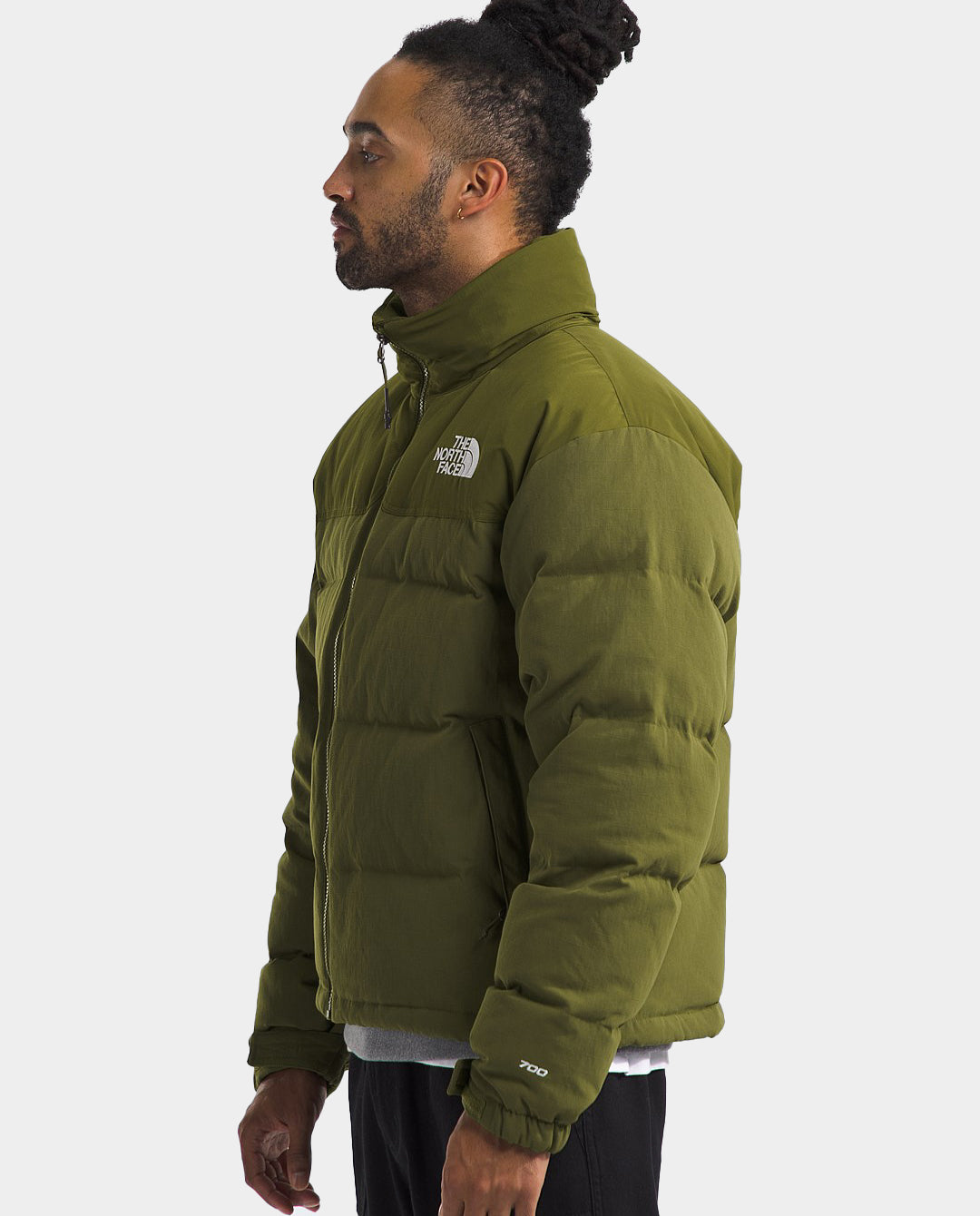 The North Face - Nuptse Jacket - Forest Olive | FallenFront