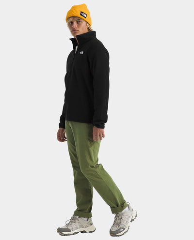 The North Face - Men’s Glacier Fleece Quarter-Zip Jacket - TNF Black fleece The North Face