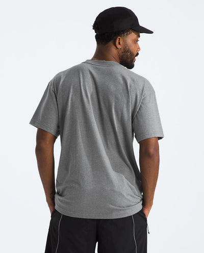 The North Face - Men’s Short Sleeve Box Fit Tee - Medium Grey Heather T-Shirts The North Face