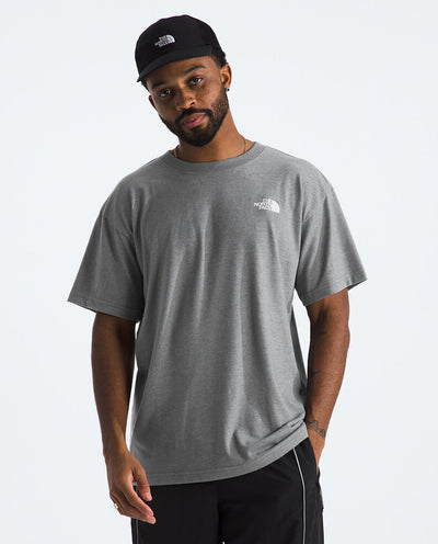 The North Face - Men’s Short Sleeve Box Fit Tee - Medium Grey Heather T-Shirts The North Face