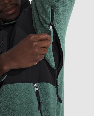 The North Face - Retro Denali Jacket - Duck Green fleece The North Face