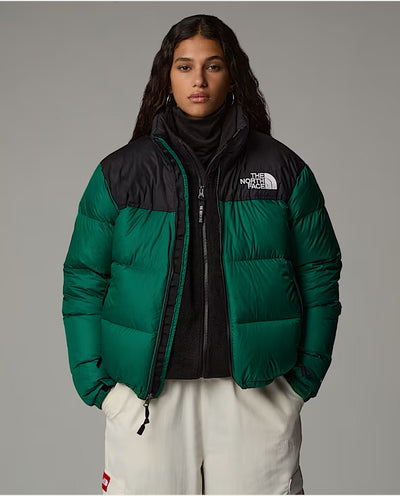 The North Face - Women’s 1996 Retro Nuptse Jacket - Evergreen Jackets The North Face